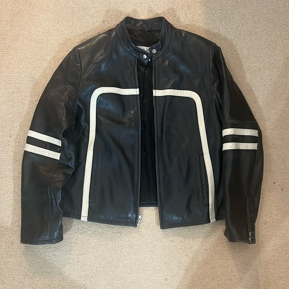Wilson’s Leather black women’s leather jacket